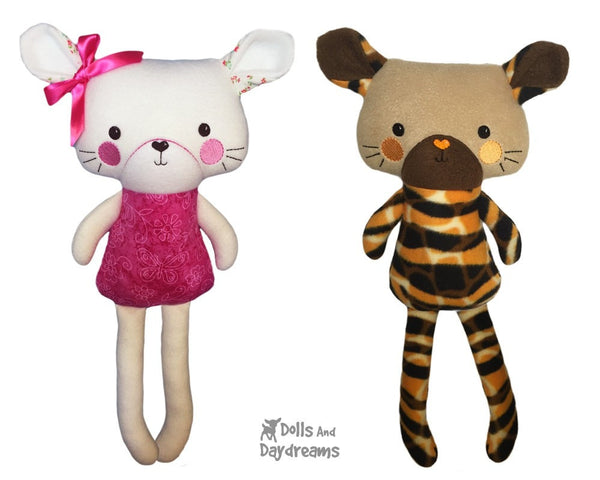 ITH Big Cat Pattern - Dolls And Daydreams - 1