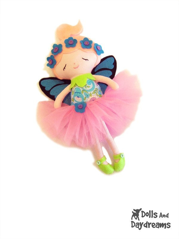 Flower Fairy Sewing Pattern - Dolls And Daydreams - 3