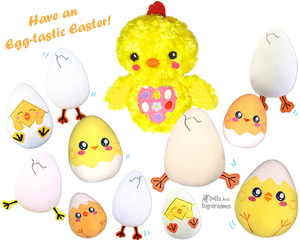 ITH Quick Kids Chick Legs Hatchling Pattern