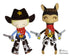Wild West Set 1 Cowboy, Horse & Clothes - Dolls And Daydreams - 1