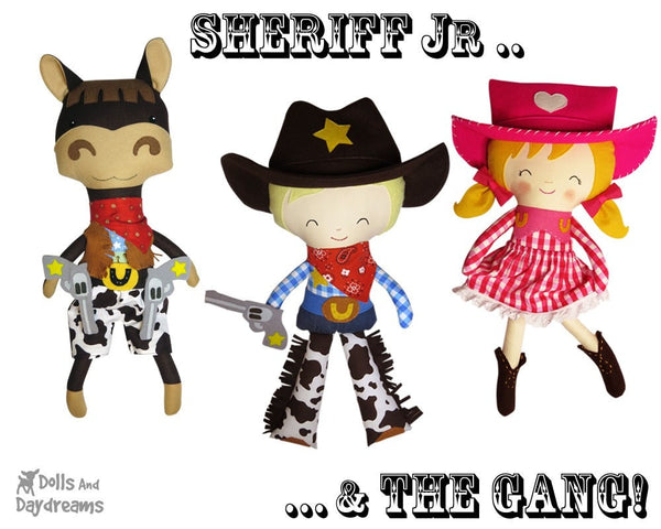 Wild West Set 1 Cowboy, Horse & Clothes - Dolls And Daydreams - 6