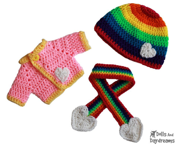 Winter Woolies Crochet Pattern - Dolls And Daydreams - 4