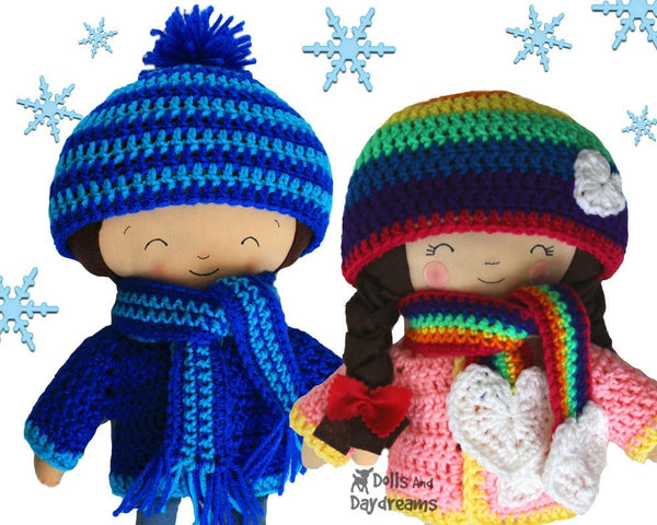 Winter Woolies Crochet Pattern - Dolls And Daydreams - 3