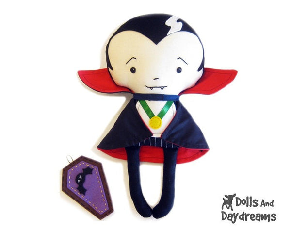 Vampire Sewing Pattern - Dolls And Daydreams - 3