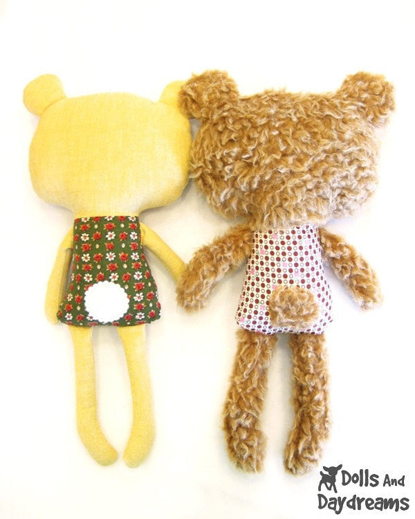 Teddy Bear Sewing Pattern - Dolls And Daydreams - 7