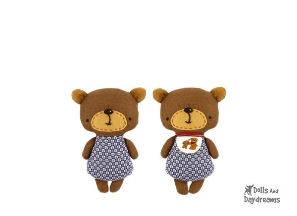 Baby Bear Sewing Pattern - Dolls And Daydreams - 3