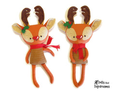 Rudolph Reindeer Sewing Pattern