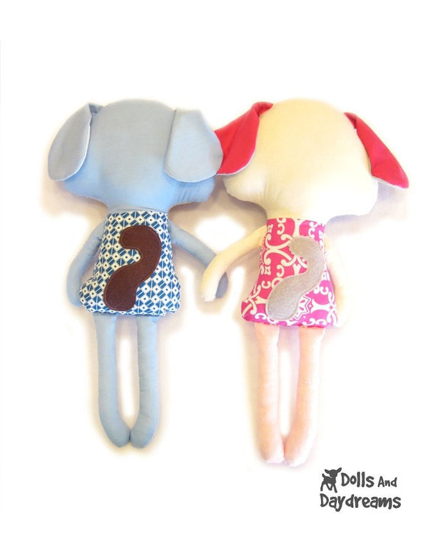 Puppy Dog Sewing Pattern - Dolls And Daydreams - 4
