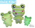 ITH Quick Kids Frog Pattern Machine Embroidery 
