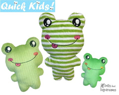 ITH Quick Kids Frog Pattern