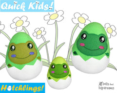 ITH Quick Kids Frog Hatchling Pattern