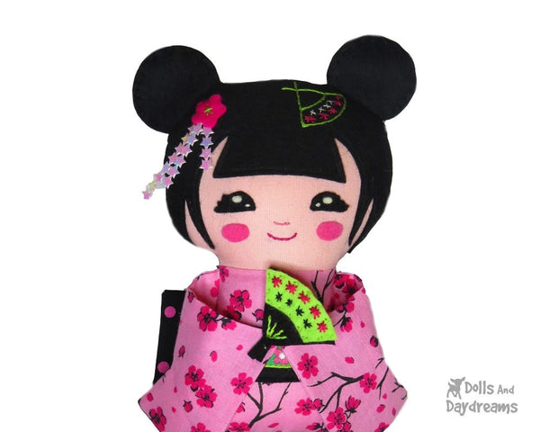Geisha Sewing Pattern - Dolls And Daydreams - 5