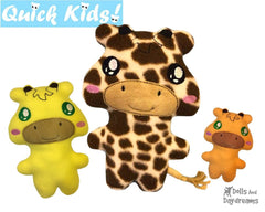 ITH Quick Kids Giraffe Pattern