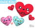 ITH Quick Kids I Love You Valentine Heart soft toy plush In the Hoop Machine Embroidery Pattern by Dolls And Daydreams