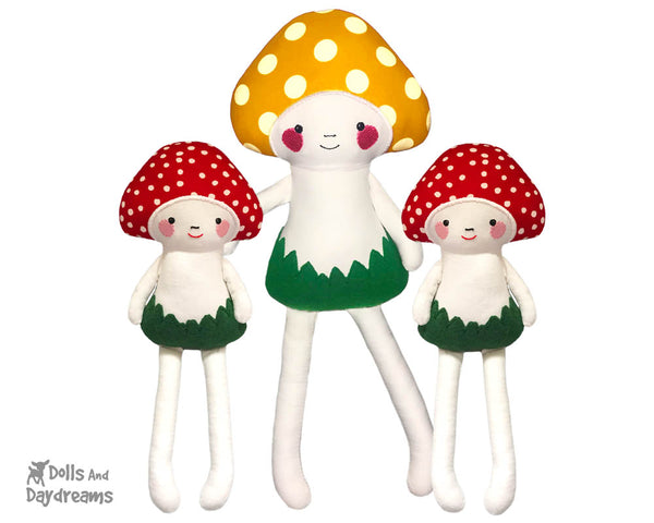 ITH Big Mushroom Babies Pattern
