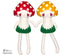 ITH Big Mushroom Babies Softie Pattern In the Hoop soft toy by Dolls And Daydreams 
