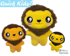 ITH Quick Kids Lion Pattern