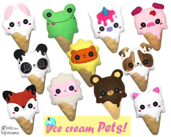 Bulk Discount ITH Quick Kids Ice Cream Pets Pattern Pack