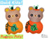 Quick Kids Pumpkin Teddy Sewing Pattern by Dolls And Daydreams pdf 