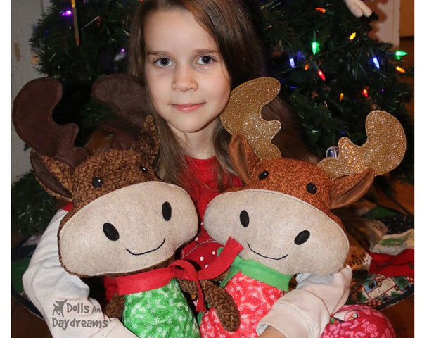 Moose Sewing Pattern childrens DIY Soft Toy