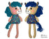 ITH Yarn Hair Horse Machine Embroidery Pattern Softie DIY Kids Softie Plush Toy by Dolls And Daydream