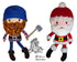 Santa Lumber Jack Sewing Pattern - Dolls And Daydreams - 1