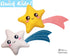 Quick Kids Shooting Star Softie Sewing Pattern teach kids to sew