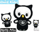 ITH Quick Kids Skelly Owl Pattern