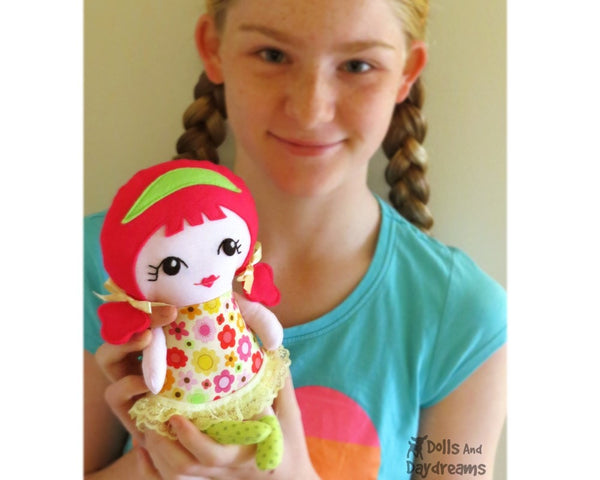 Tiny Tilda Sewing Pattern - Dolls And Daydreams - 4