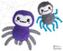Spider Sewing Pattern by Dolls And Daydreams Easy Fun DIY kids toy