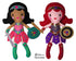 Warrior Princess Doll Sewing Pattern by Dolls And Daydreams
