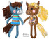 Yarn Hair Horse Softie Sewing Pattern DIY Kids Plush Toy by Dolls And Daydreams